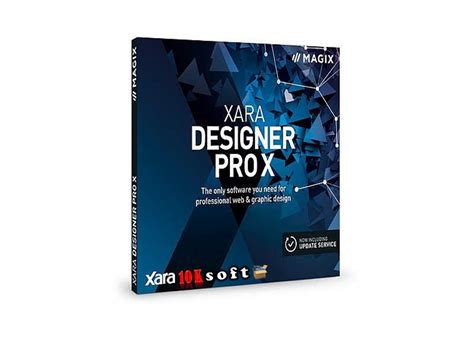 Completely download of the modular Xara Designer Prox365.